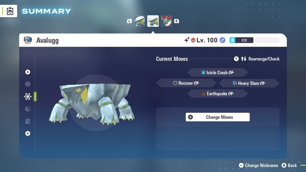 Avalugg Shiny Alpha 6IVs Battle Ready - Legends ZA