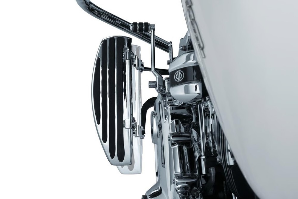 Kuryakyn Floorboard Relocation Brackets for Driver Boards - Chrome - Set 4609