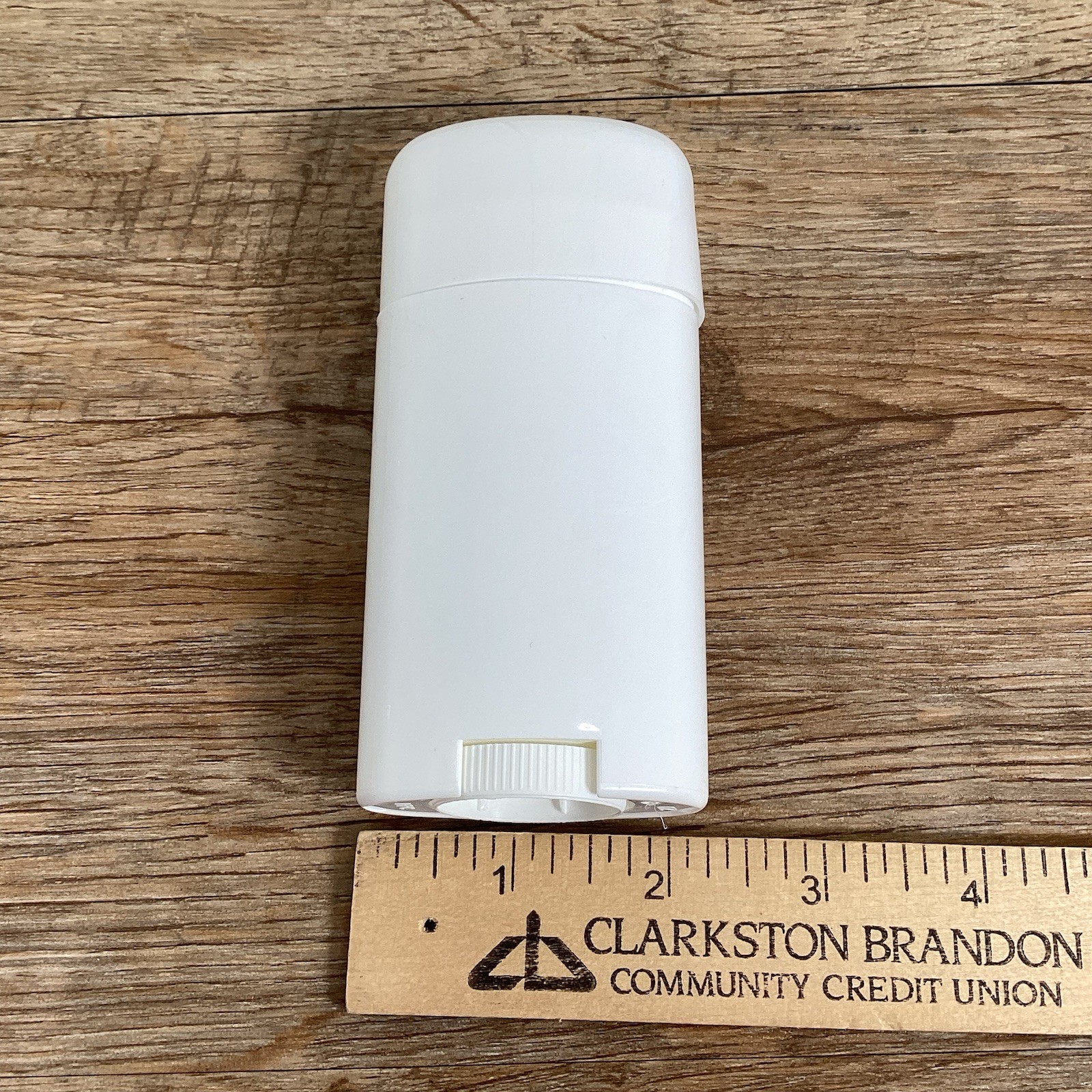 New Bulk Lot 32 Empty Polypropylene 2.5 oz Deodorant Twist Up Tubes with 13 Caps