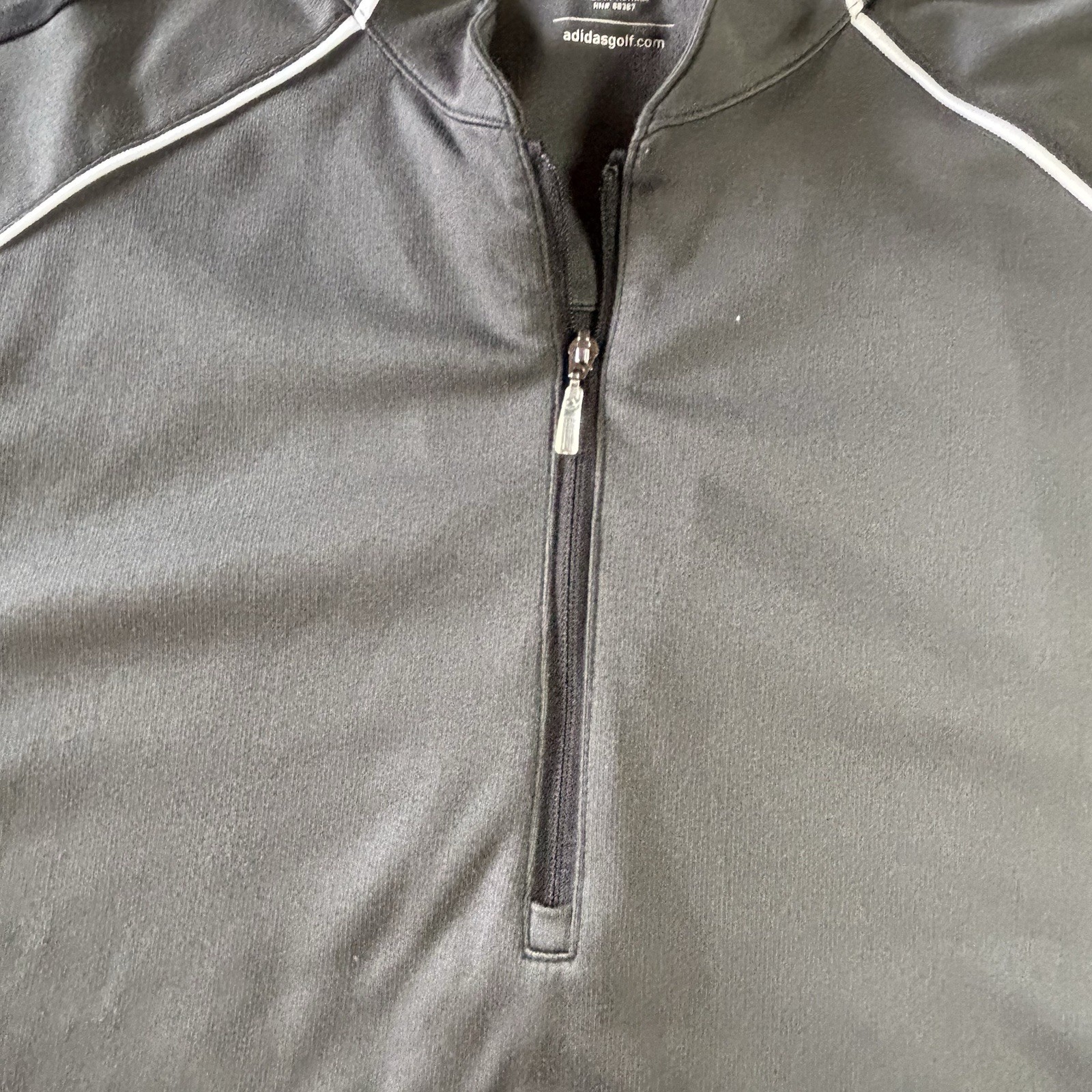 Adidas Women Gray Climalite Athletic 1/4 Zip Pullover Shirt Size Xl Golf ,sport