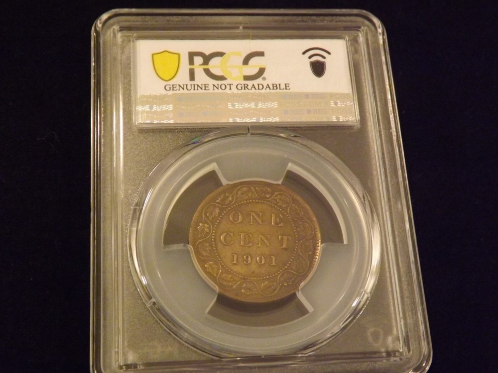 1901 1C Canada PCGS AU