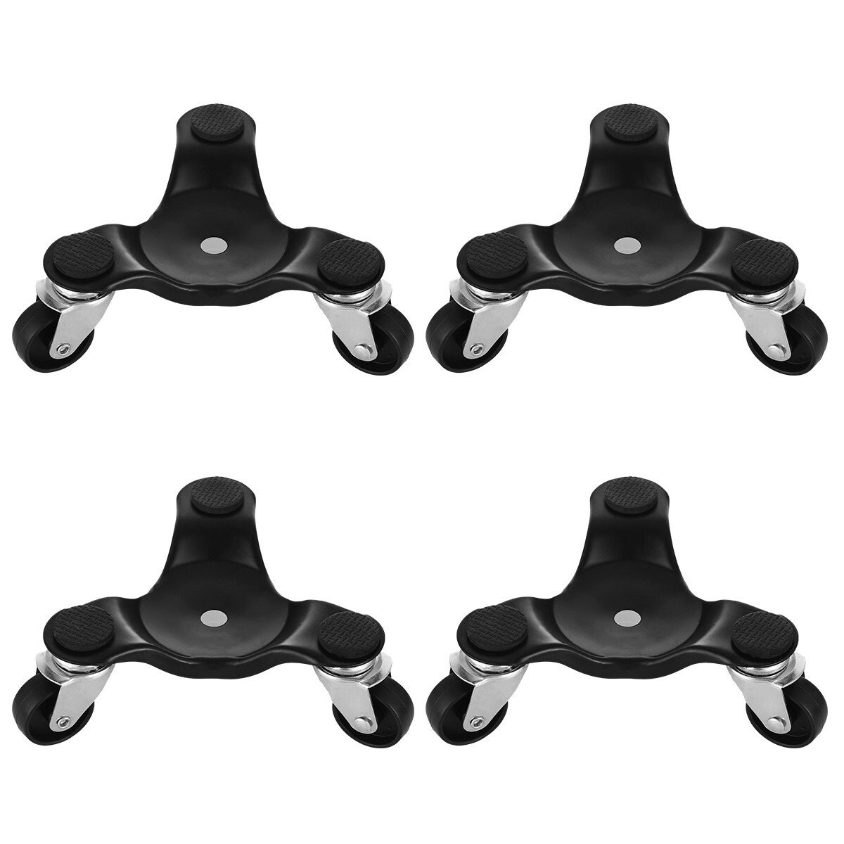 4 Pack 3 Wheel Mover's Dolly Moving Furniture Dolly Furniture Mover