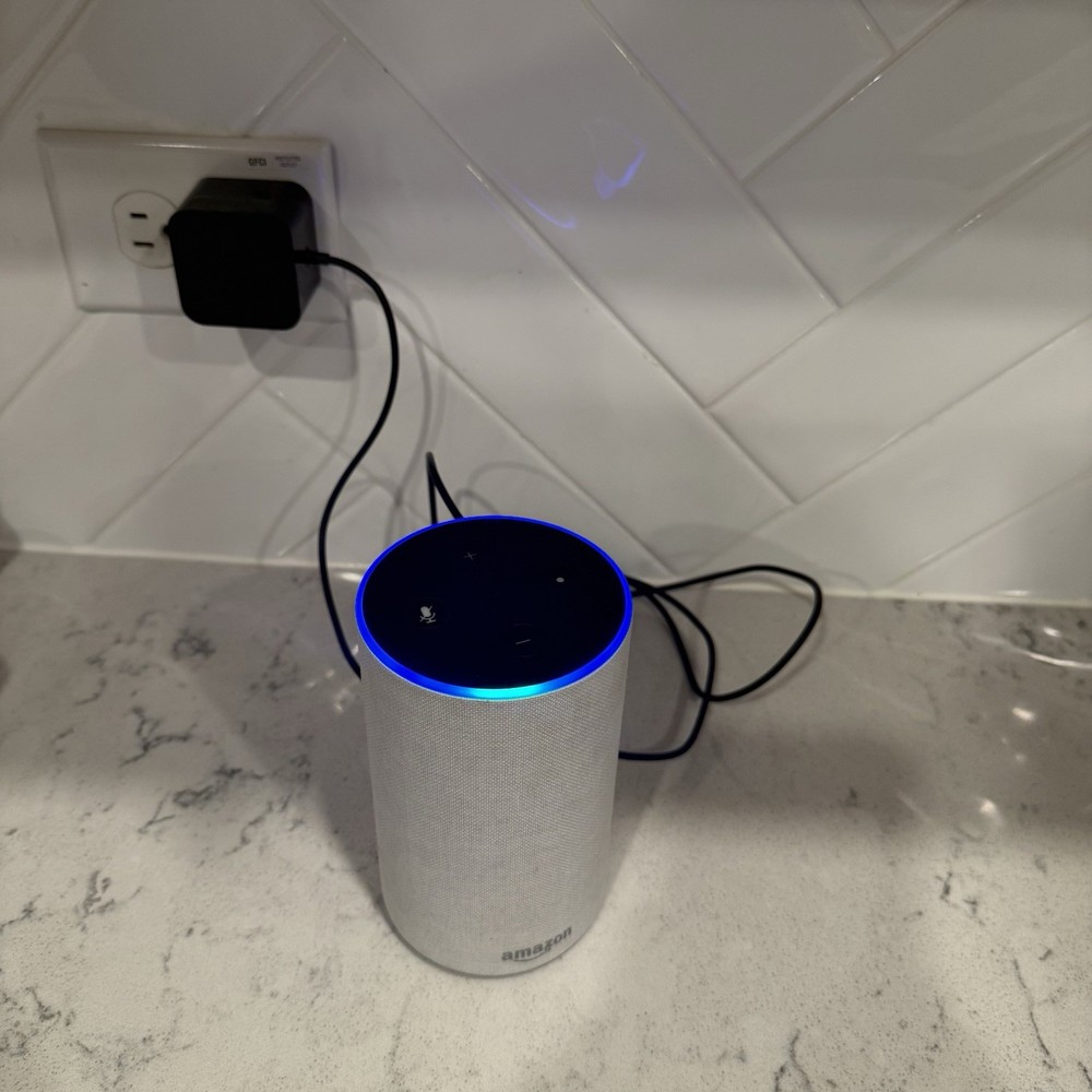 Amazon Echo (2nd Generation) Smart Speaker Alexa - Sandstone