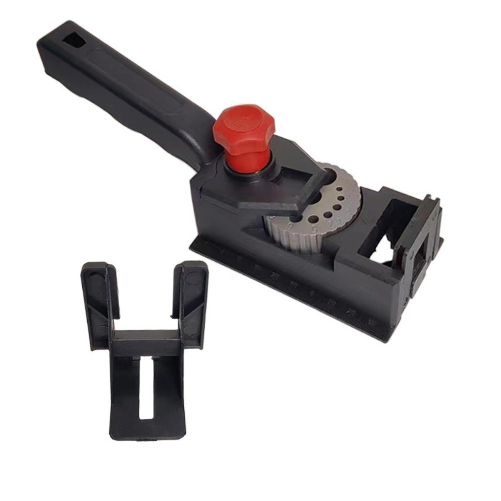 Dowel Drill Guide Adjustable Locator Integrated Drill Sleeve for Chippl