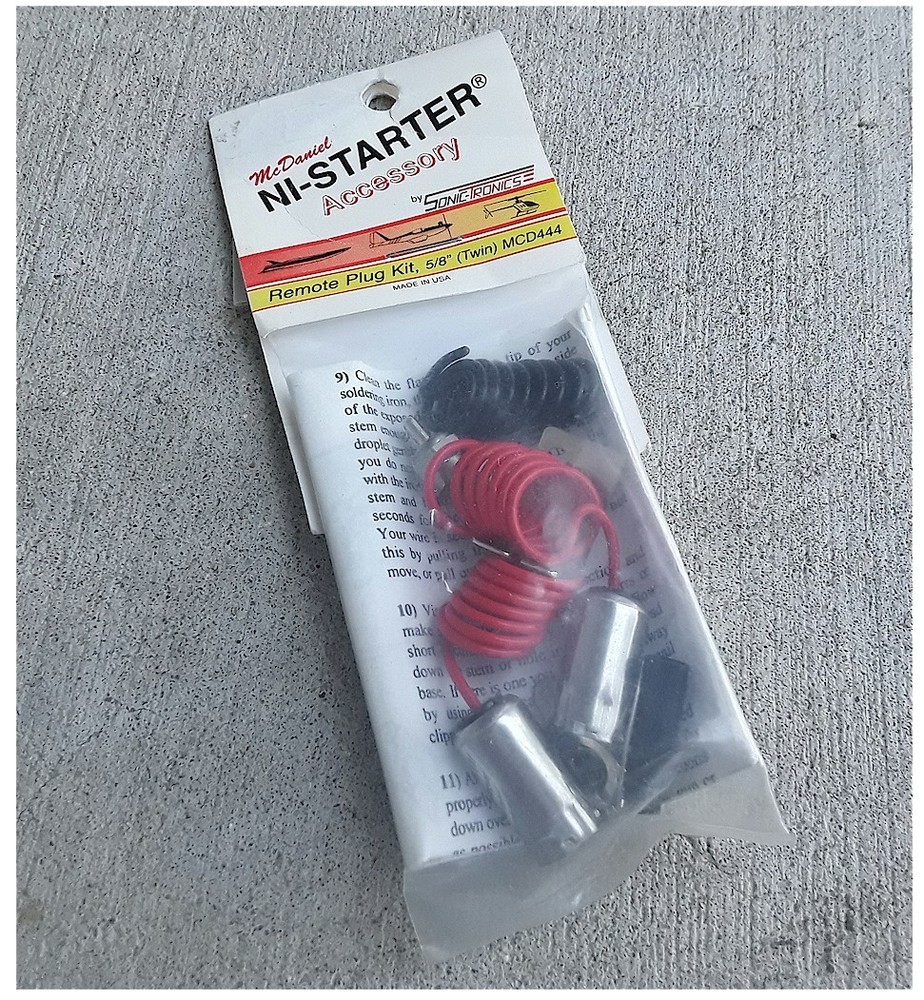 MCD444 Remote Glow Plug Adapter Twin By MCDANIELS