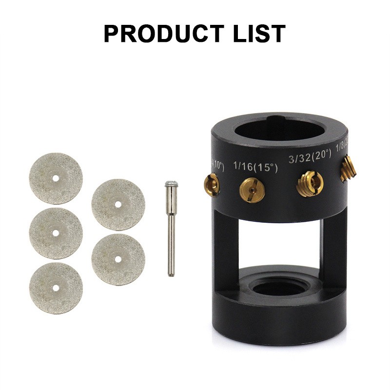 Tungsten Grinder Sharpener Multi-Angle & Offsets Head Tool TIG Welding New