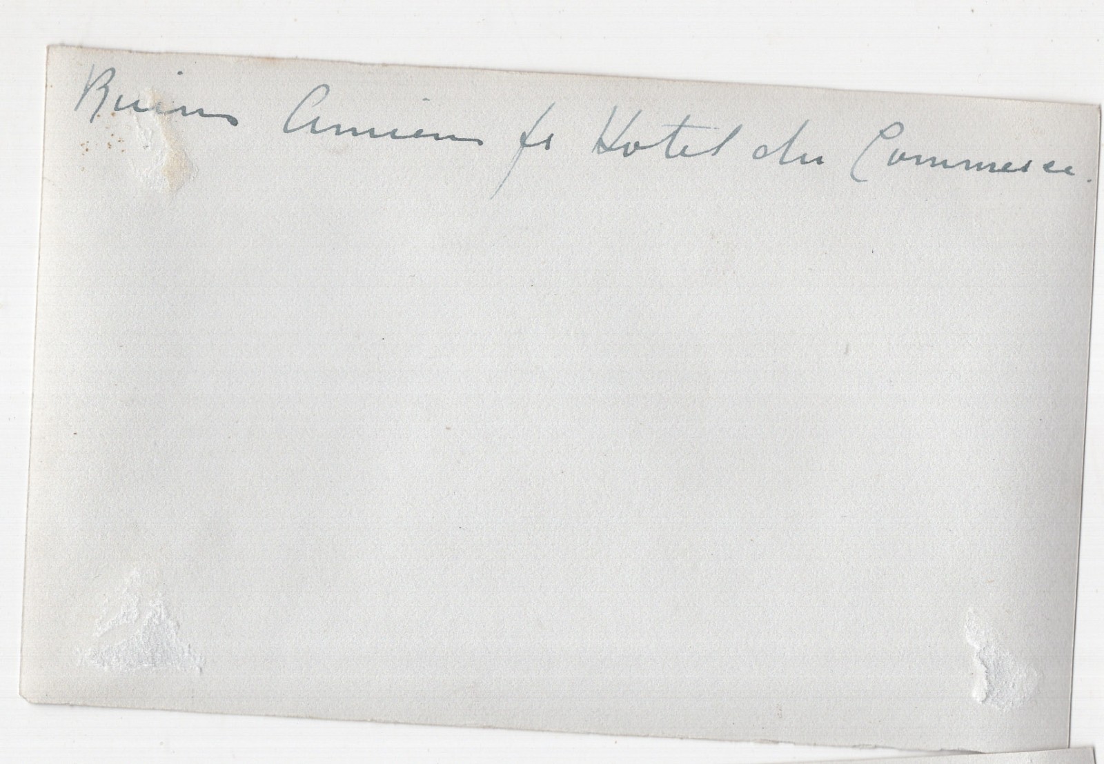 Ruins of Amiens , France, from the Hotel du Commerce, 1919, Old photo