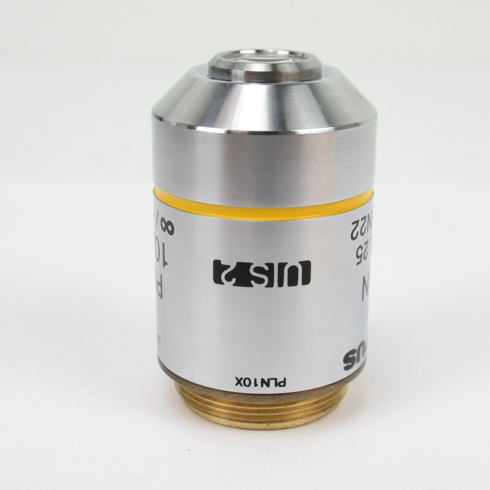 OLYMPUS PLAN N 10X/0.25 INFINITY/-/FN22 UIS2 MICROSCOPE OBJECTIVE LENS