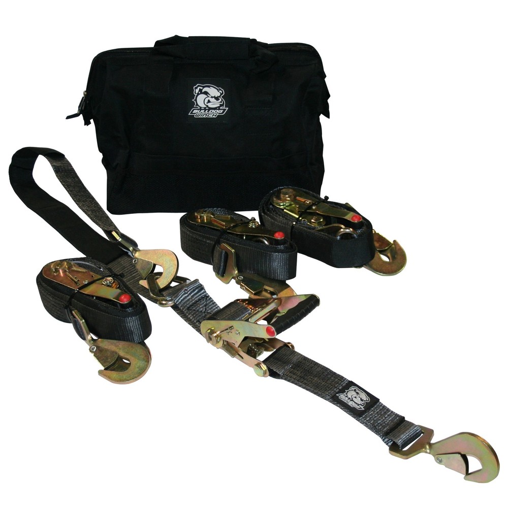 Bulldog Winch 20230 Ratching Straps 4Pc