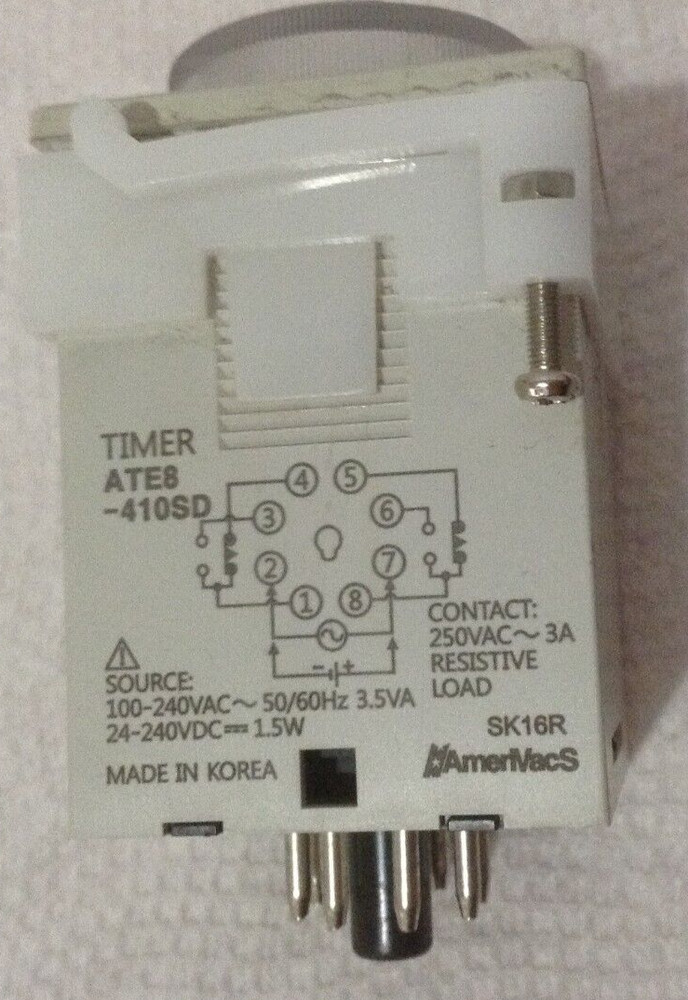 AmerNacS ATE8-410SD Timer