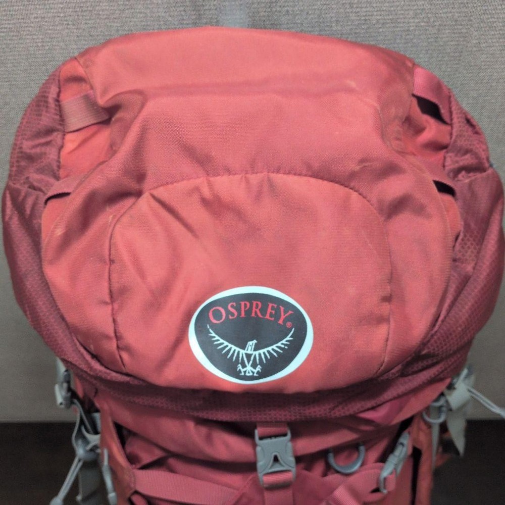 Osprey Aether 60 Backpack Large Capacity Trekking Climbing Used