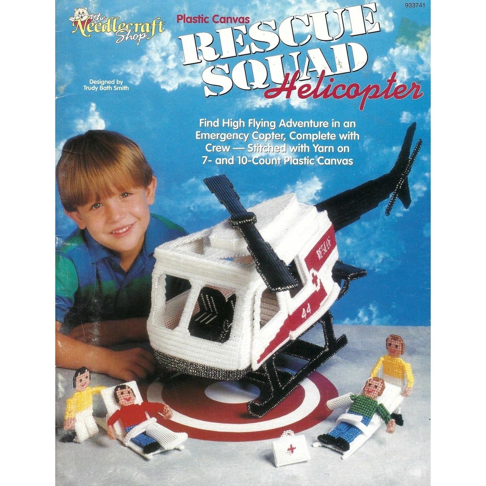 Rescue Squad Plastic Canvas Pattern Book The Needlecraft Shop #933741