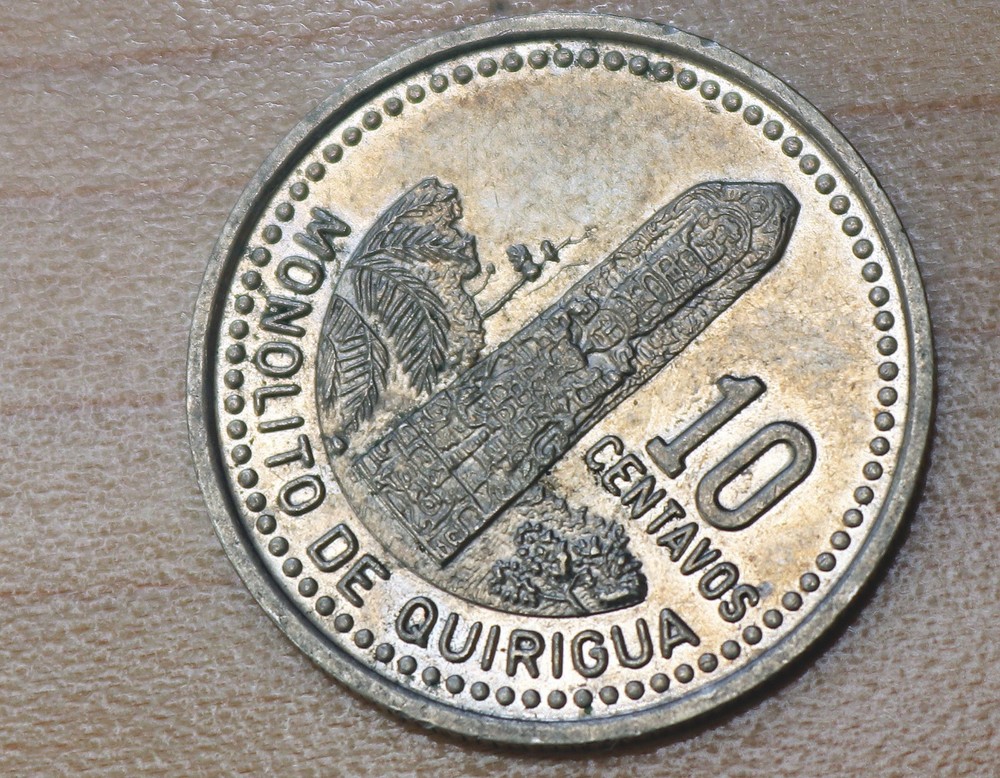 1997 Guatemala 10 Centavos