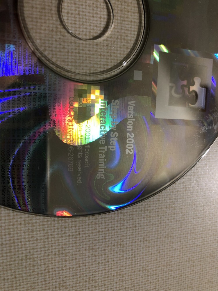 Microsoft Office Xp Version 2002 Step By Step Interective Training Used