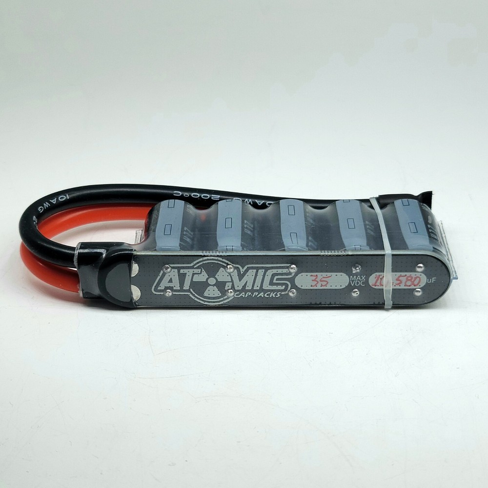 ATOMIC Linear RC Cap Pack /ESC Pack / 3-8S / 10,000uF Minimum / 35V / USA