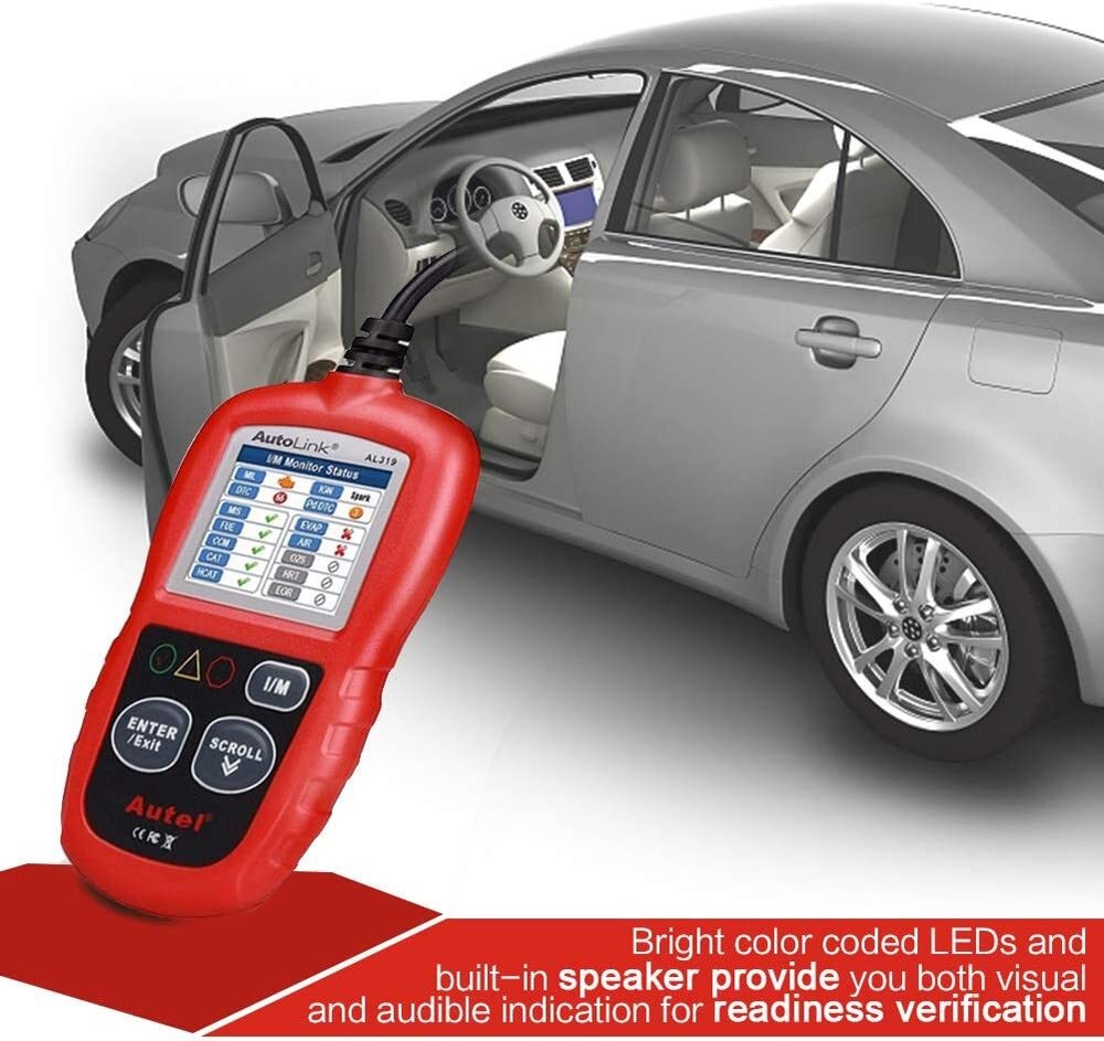 Autel Autolink AL319 OBD2 CAN OBDII Car Code Reader Diagnostic Scanner Tool NEW