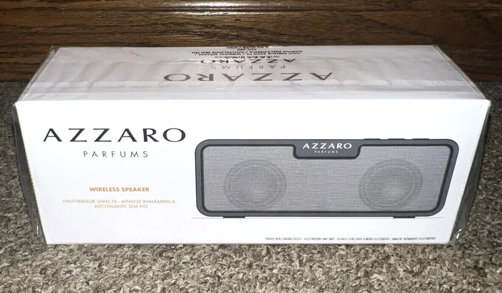 NEW AZZARO Parfums Portable Wireless Speaker