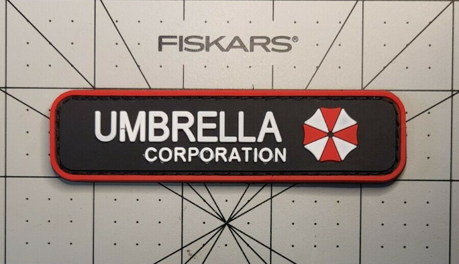 Resident Evil Umbrella Corporation PVC Hook & Loop