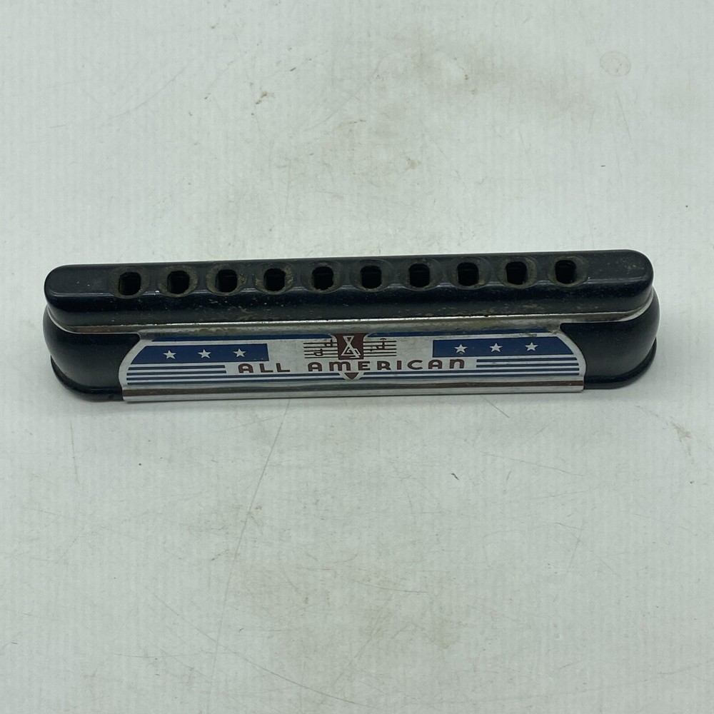 VINTAGE ALL AMERICAN TUNING HARMONICA 21