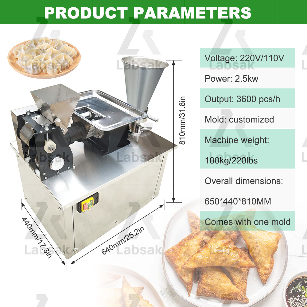 Automatic Dumpling Machine Commercial Dumpling Wrapper Samosa Egg Roll Maker