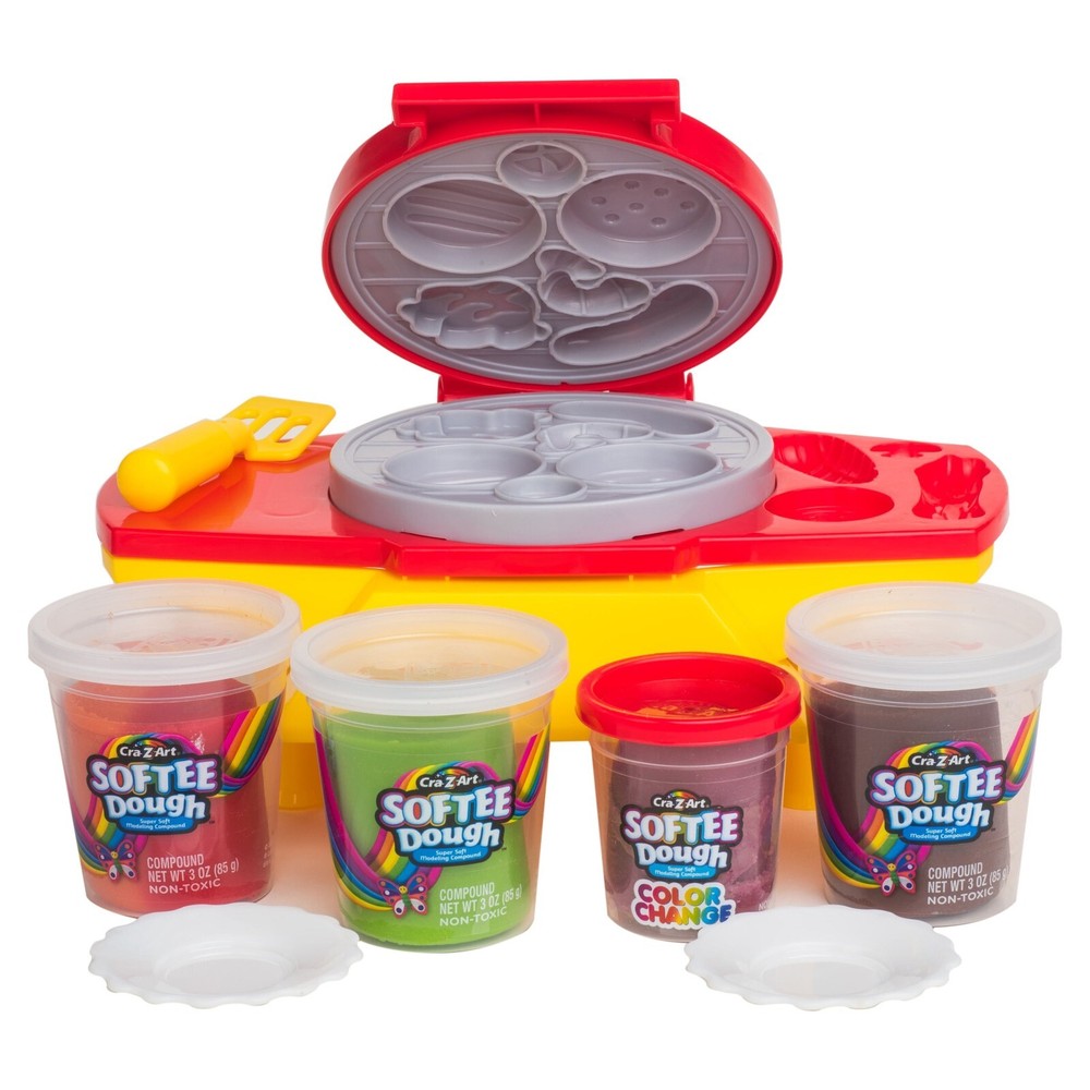 Cra-Z-Art Softee Dough Multicolor BBQ Funtime, 1 Dough Set