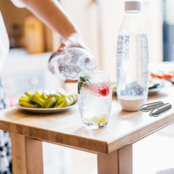 GreatWhip Soda Chargers Seltzer Chargers 8g CO2 Cartridge 25 / Pack Fizzy Water