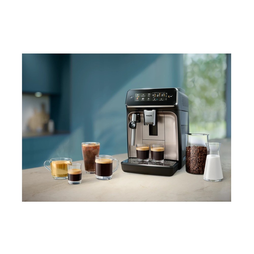 Philips 3300 Series Fully Automatic Espresso Machine Glossy Black