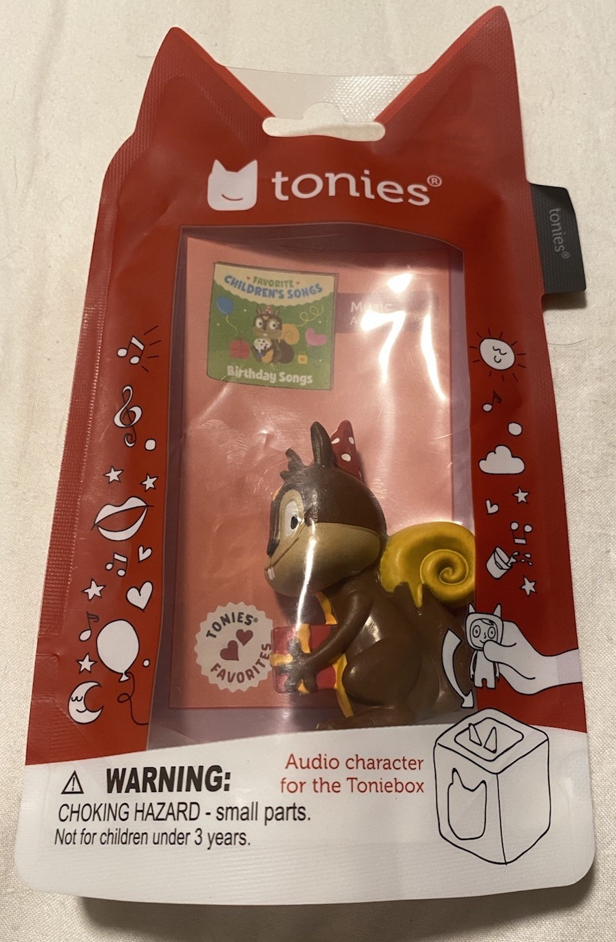 Favorite Children’s Birthday Songs Squirrel Tonies Character