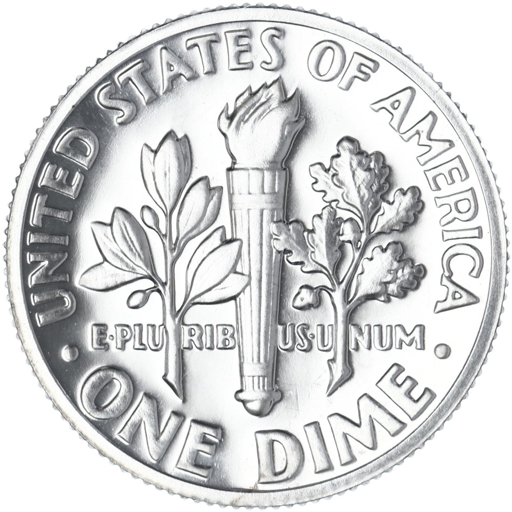 1972 S Roosevelt Dime Gem Proof CN-Clad