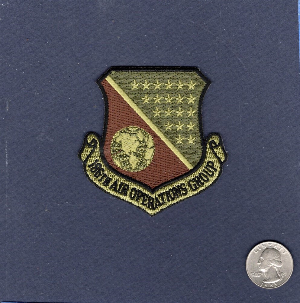 Original 186th AOG Air Operations Group MS ANG USAF Squadron Patch