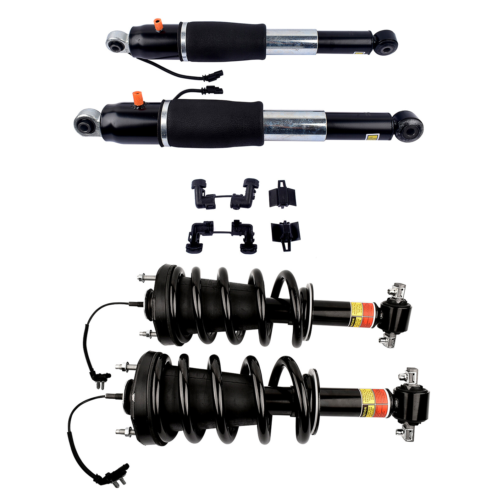 FRONT Strut Assy + REAR shock Absorber for 2015-20 Escalade Suburban Tahoe Yukon