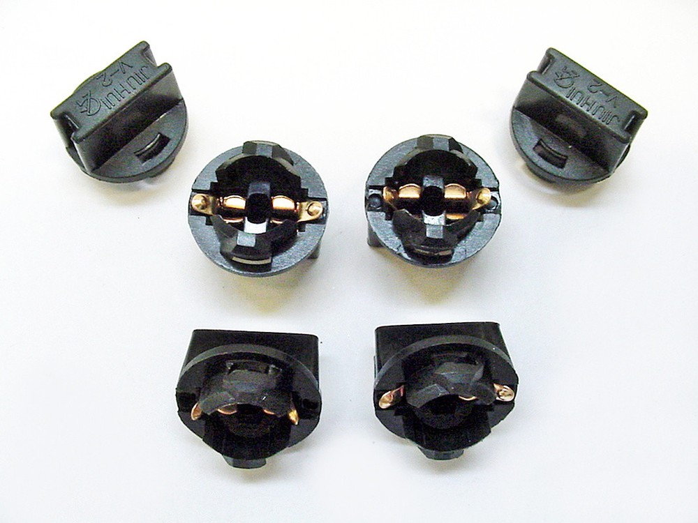 6x Olds 194 Instrument Panel Cluster Light Bulb Lamp Dashboard Socket Plug NOS