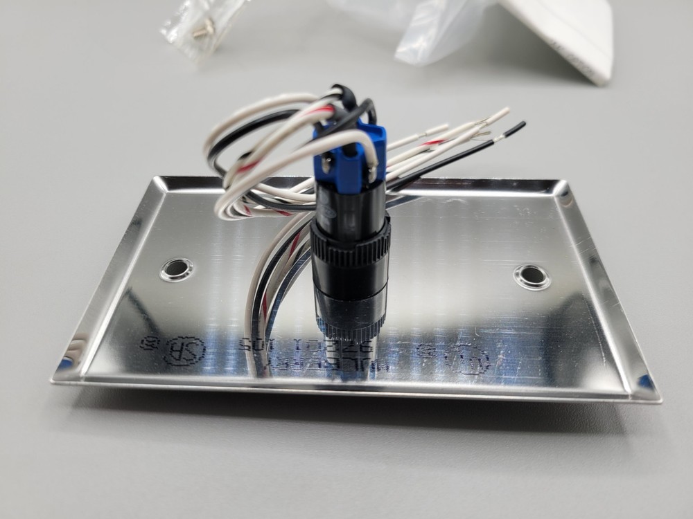 New Locknetics 701 RD EX Entry Level Pushbutton Security SS Stainless WallPlate