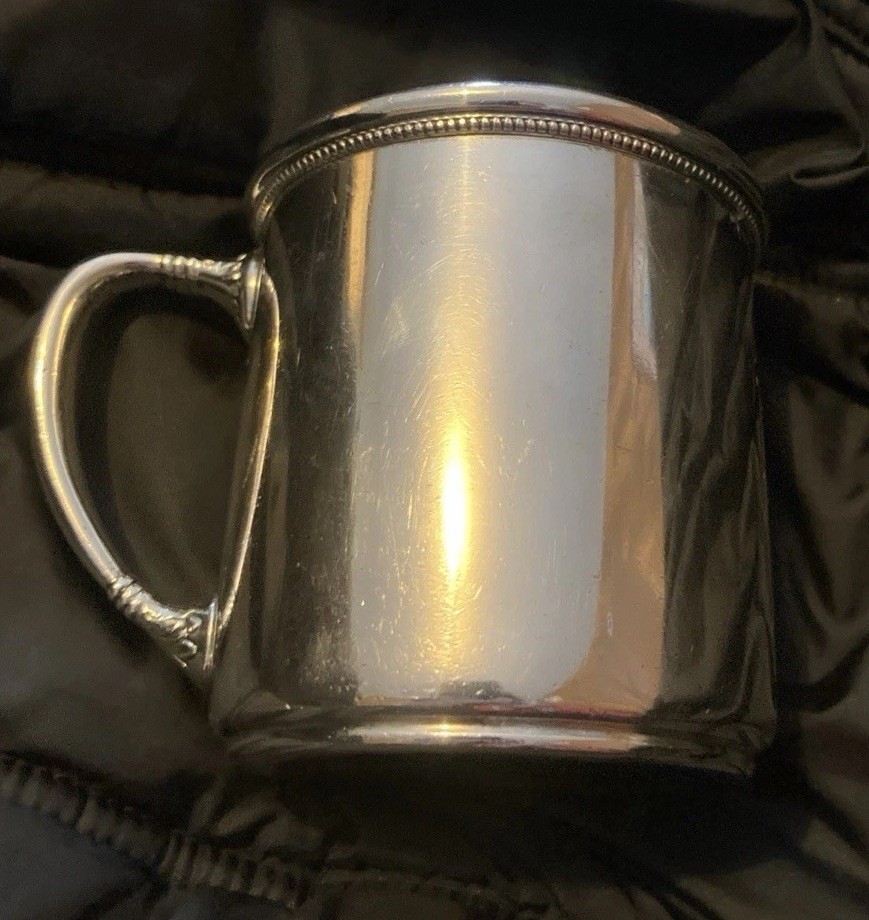 Antique Silver Cup Bigelow & Kennerd & Co. Engraved “EGT from RHD. 1913. “