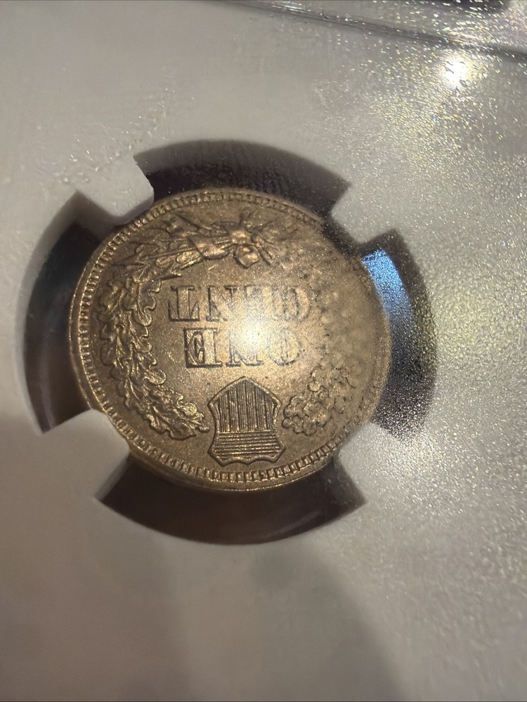 1863 - NGC MS-61 Indian Head