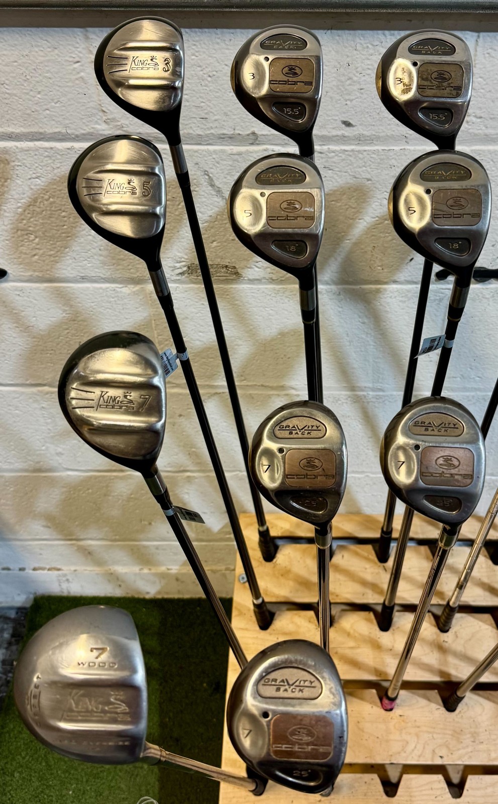 Wholesale Lot of 20 Golf Clubs - Cobra Fairway Woods
