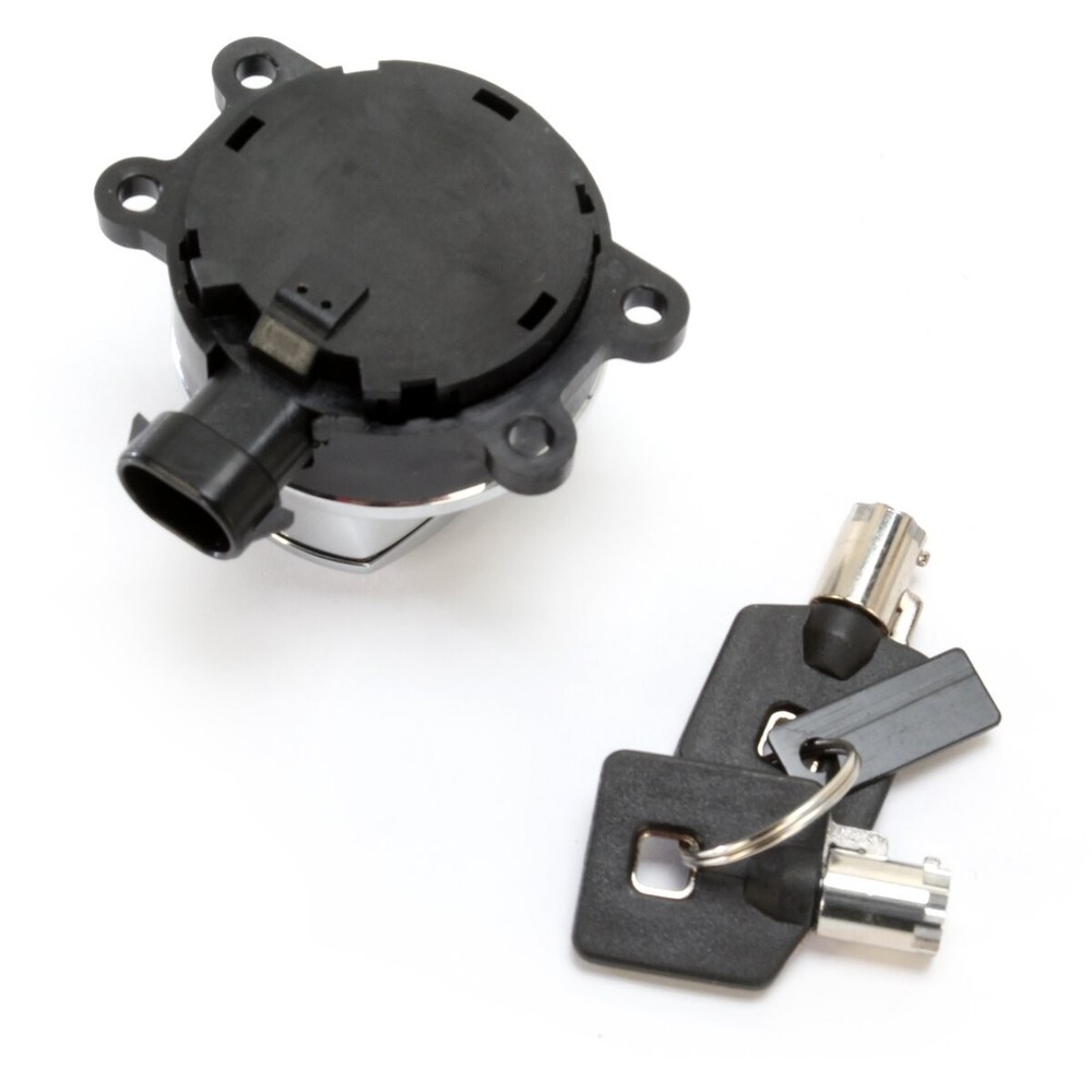 Drag Specialties Chrome Side Hinge Ignition Switch - 2106-0249