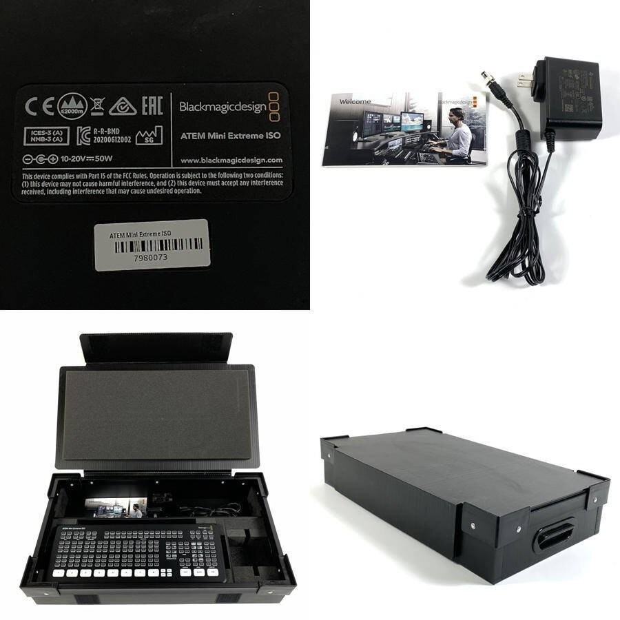 Blackmagic Design ATEM Mini Extreme Production Switcher Operation confirmed
