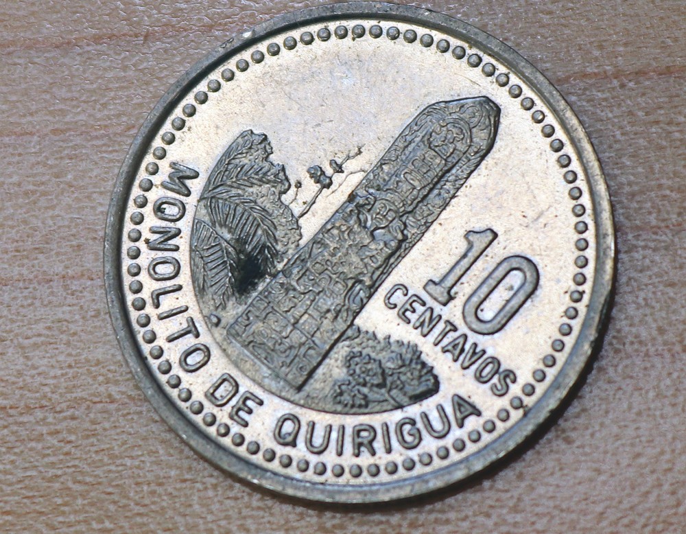 1997 Guatemala 10 Centavos