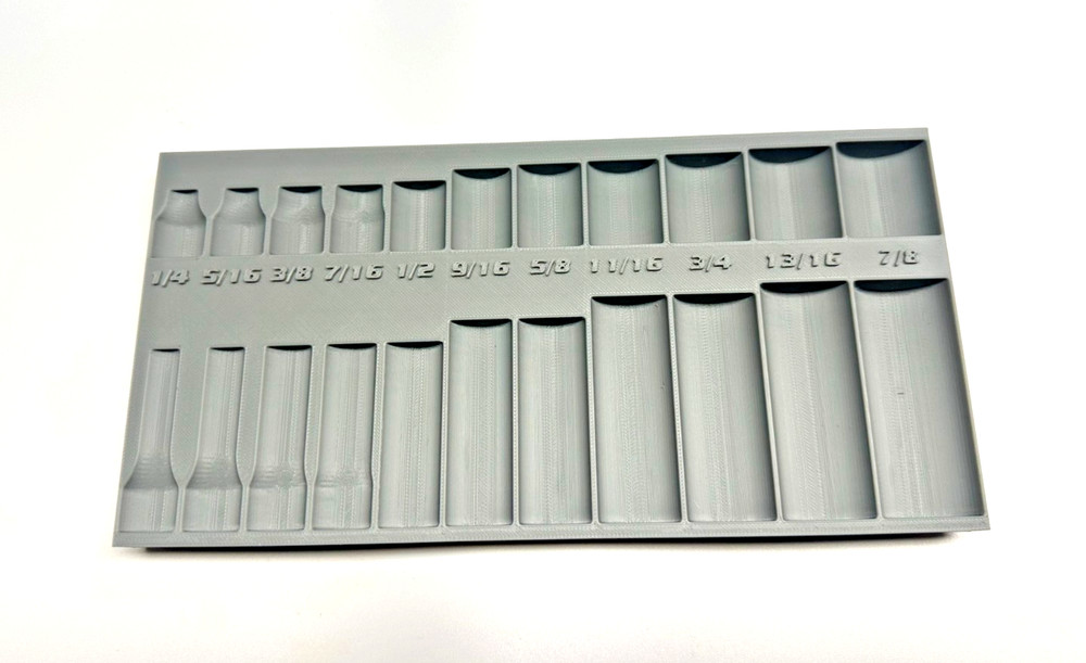 Snap On 3/8" Standard Socket Tool Tray - Gridfinity - Read Description -