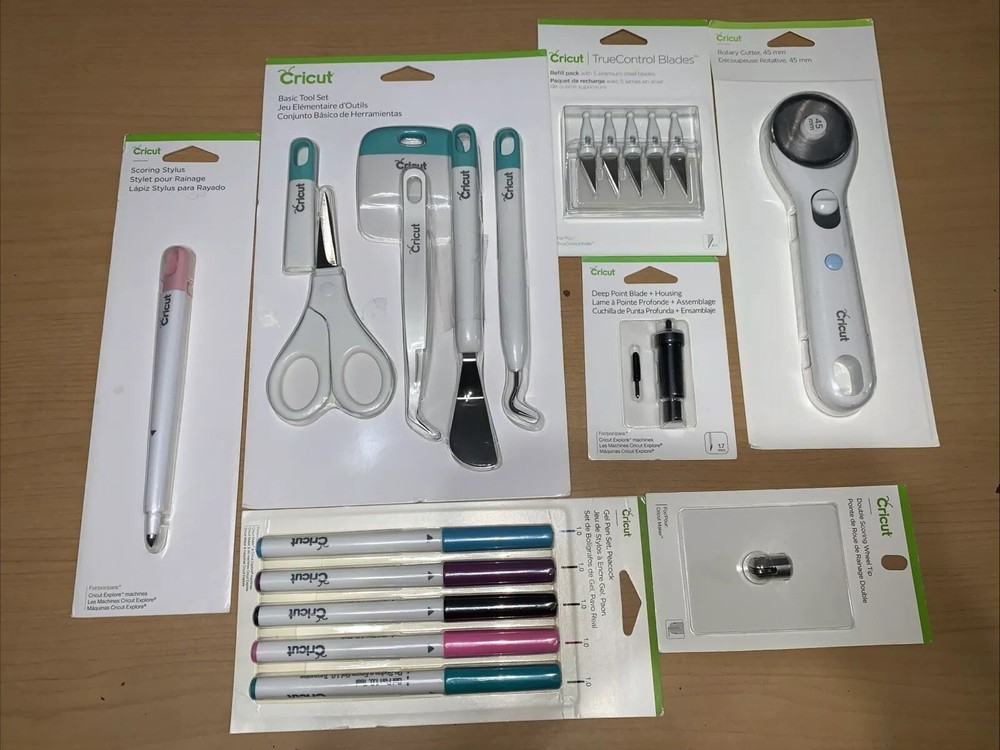 Cricut Tools, Blades, Pens, etc Bundle