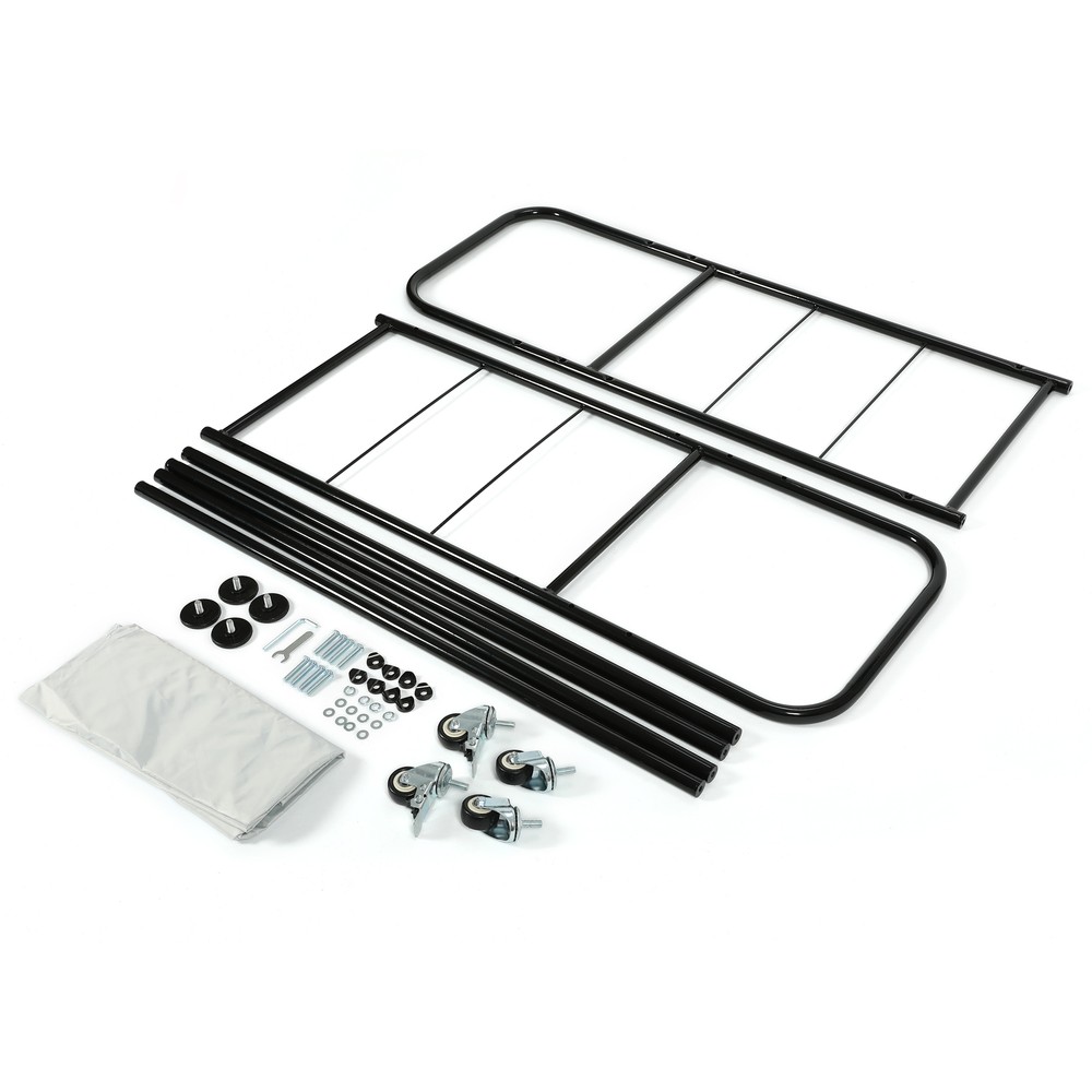 Universal Moveable Tire Garage Storage Rack &Shelving For Basement/Workshop