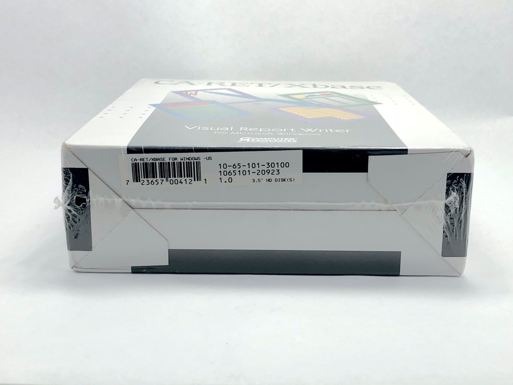 Rare NIB Computer Associates CA-RET/Xbase Visual Report Writer Microsoft Windows