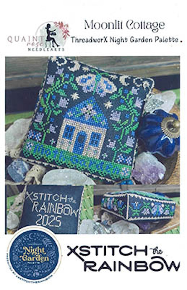 Moonlit Cottage~Quaint Rose Needle Arts