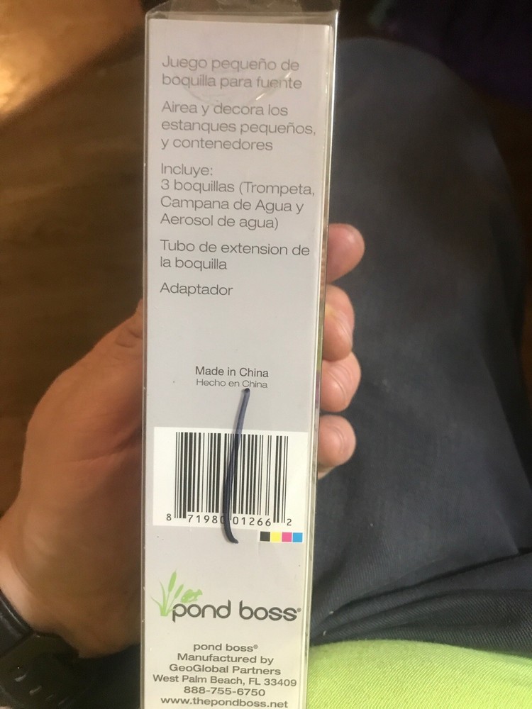 Small Pond Boss Nozzle Kit