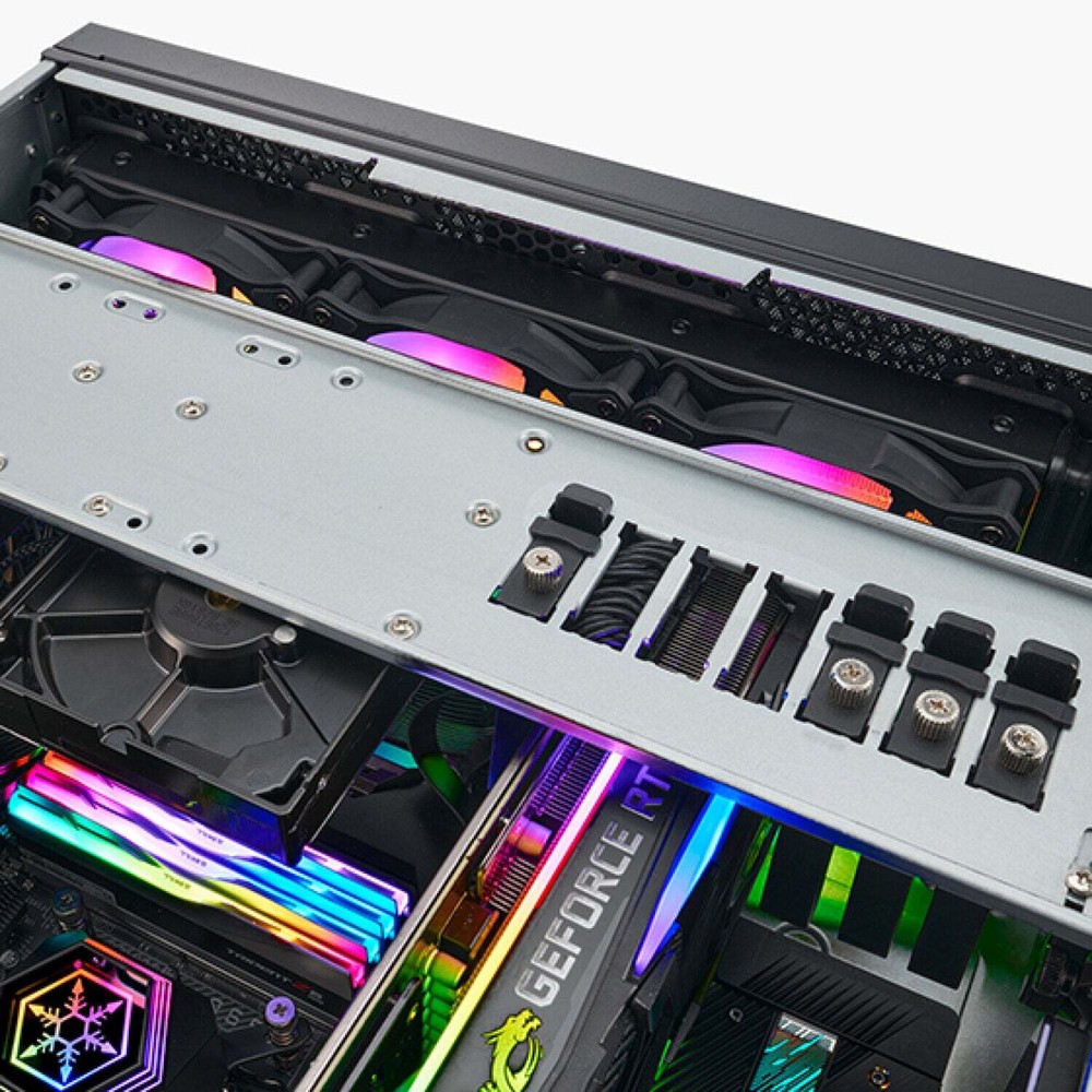 SilverStone RM44 4U Rackmount Server Chassis Enhanced Liquid Cool Compatibility