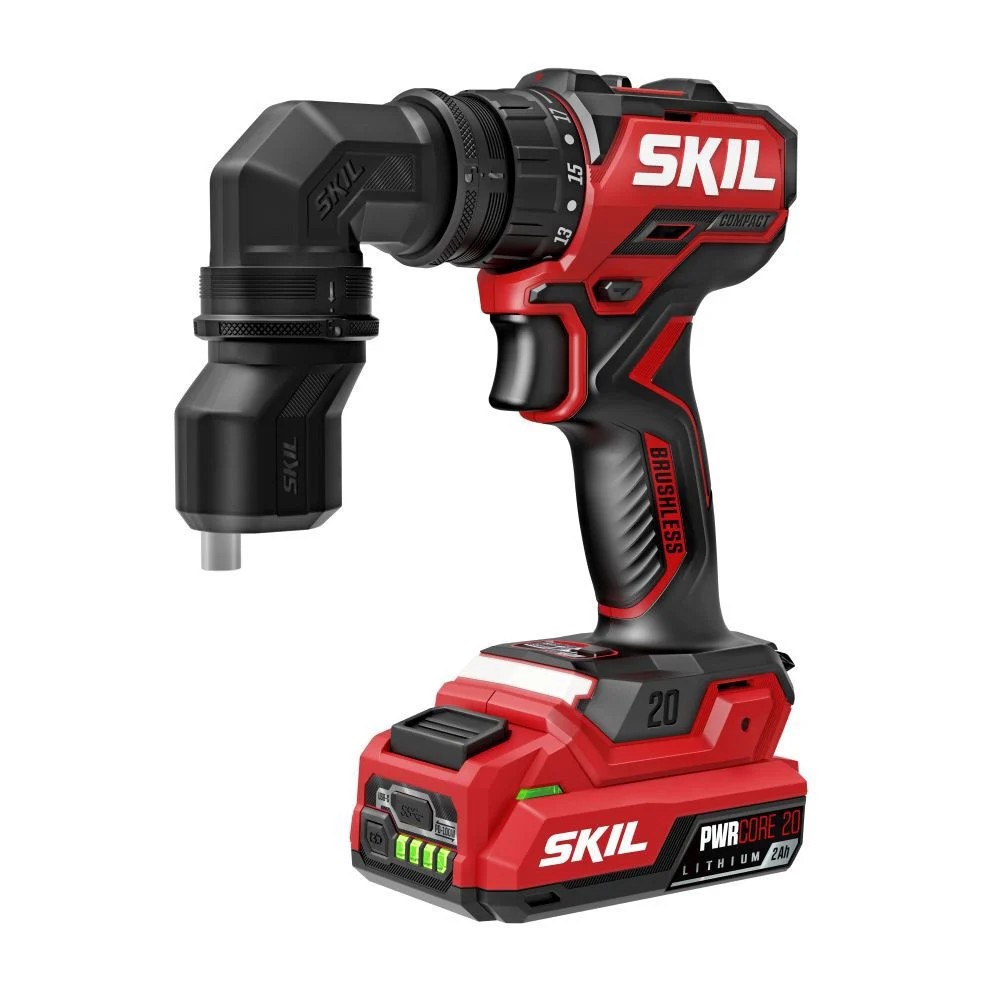 Skil 20V Brushless Compact Multi-Head Drill Driver Kit