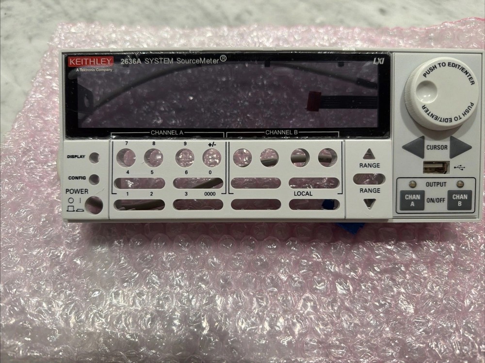 2A- Keithley 2635A System SourceMeter Front Panel Assembly