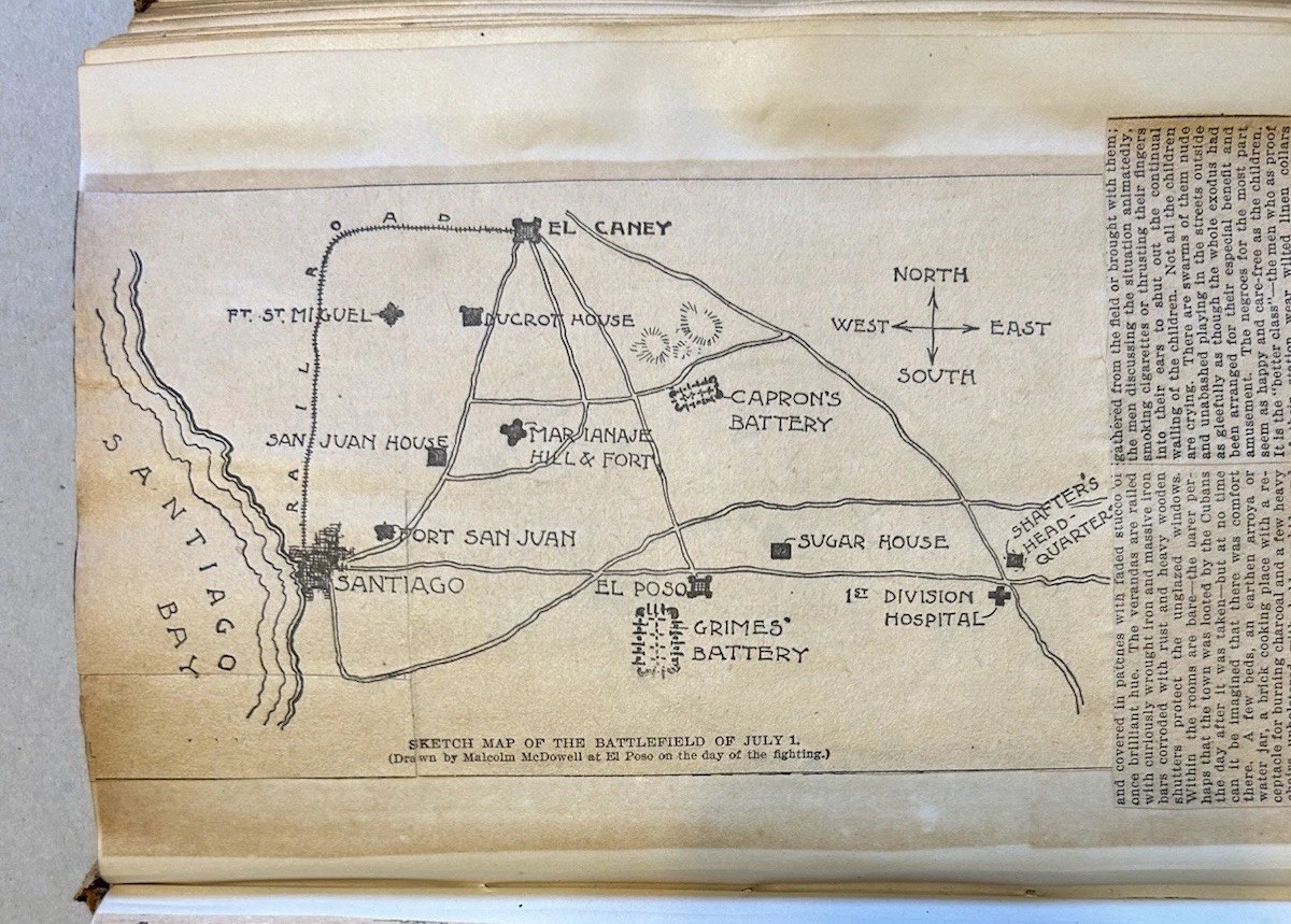 Antique Scrapbook Of Spanish-American War, 1898