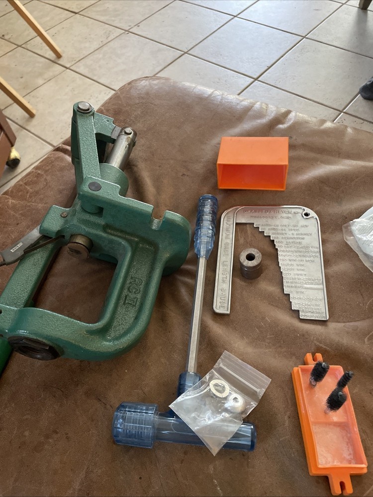 rcbs rock chucker reloading press